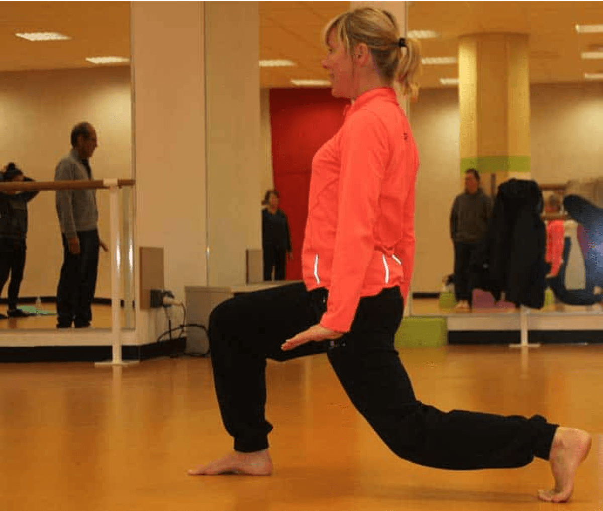 Seance de stretching postural