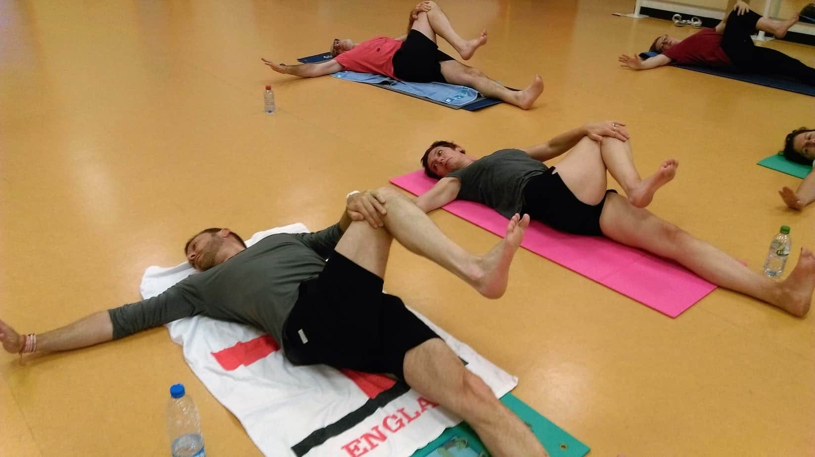 Seance de stretching postural